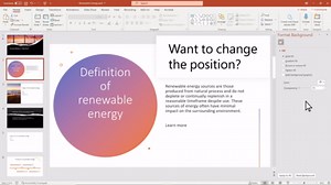 在 PowerPoint 中設定圖案或文字方向和位置