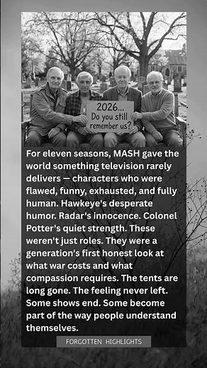 It Was Never Just a TV Show — MASH Taught Generations What Compassion Actually Looks Like