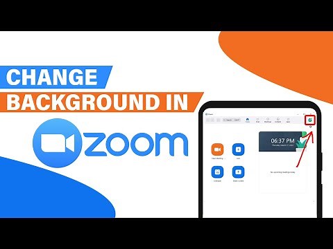 How To Change Background in Zoom App Tutorial