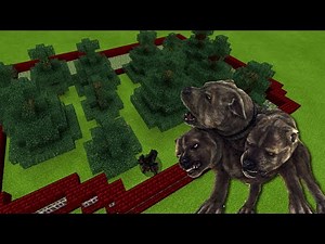 Minecraft PE : How To Make a CERBERUS Farm (MCPE) 🐶