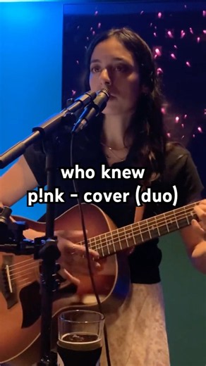P!nk - Who Knew (Live Duo Cover) (Snippet)
