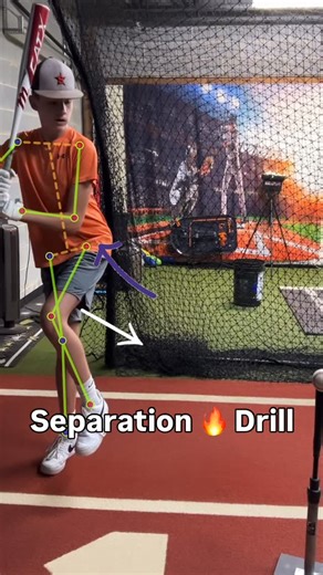 20 reactions | Separation Drill Exaggerating separation for feel to translate to real!!  #baseball #hitting #drills #boom #work | The Ultimate Swing | Facebook