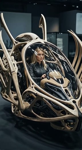Alien Tech: Organic Hovercraft Concept 2099 エイリアン・テクノロジー？未知の飛行ビークル起動映像