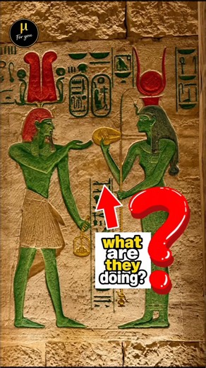 Nefertari’s Sacred Offering to Hathor | Ancient Egyptian Mystery #shorts #archaeology