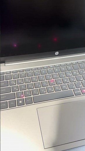 Laser Engraving HP Laptop Keyboard (No Backlight)