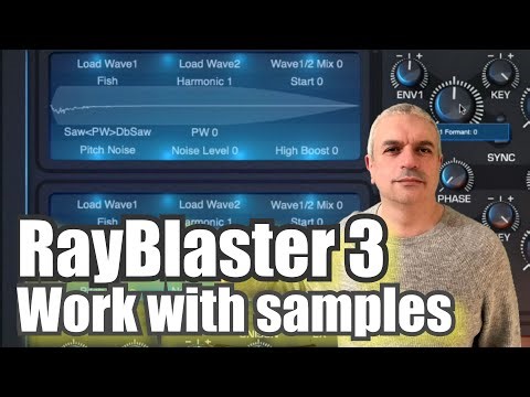 🚀Tone2 RayBlaster 3 VST for PC, MAC - Impulse Modelling Synth - Tutorial 2: Work with samples
