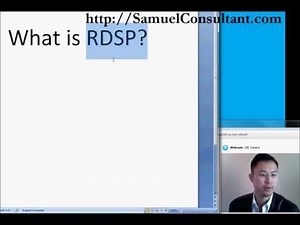RDSP Series: What is Registered Disability Savings Plan?