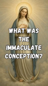 257K views · 34K reactions | Today we reflect on the Immaculate Conception... the moment God preserved Mary from original sin, preparing her to become the Mother of our Savior. “Full of grace” from the first moment of her life. ✨ Holy Mary, conceived without sin, pray for us. #ImmaculateConception #virginmary #catholiconlineschool | Catholic Online | Facebook