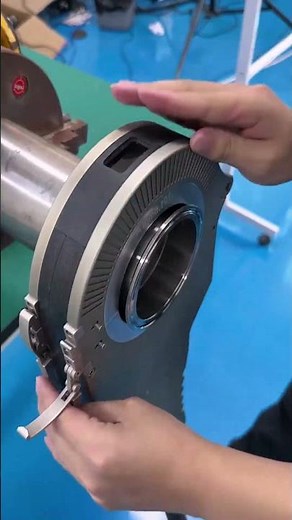 The process of precise pipe alignment for welding