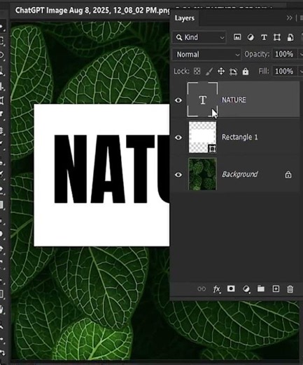 shallow text effect in Photoshop 2026 #photoshop