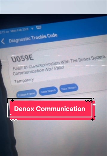 Denox communication fault identified faulty component on can network replaced software updated road tested and fixed 😎💪🏻🥳👌#diagnostics #testnotguess #mechanictiktok #adblue
