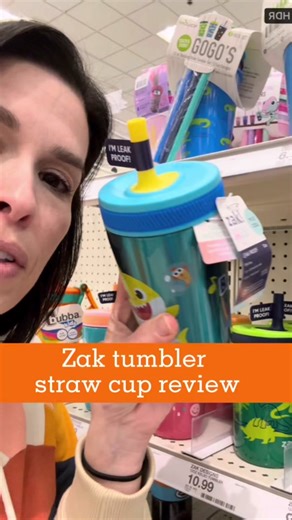 Do you use Zak straw cups? Zak tumblers are one of my favorite cups. The straw is silicone, and it’s just the perfect shape, size, and length. It does have a valve and is nearly leak proof, but if you want to remove the valve you could snip it just below the tip. The body of the cup is stainless steel. #strawdrinking #babystraw #strawcup #toddlercup #toddlerlife #parentinghacks #responsivefeeding #babyledweaning #slp #feedingtherapy #parentingtips #toddlersoftiktok #babyshark #bluey
