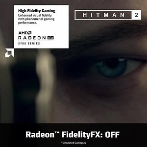 4.3K views · 65 reactions | IO Interactive ’s latest Hitman 2 update adds support for AMD FidelityFX, offering sharper visuals and improved detail in an already amazingly beautiful game world. For more info on FidelityFX: bit.ly/AMDFidelityFX | AMD Gaming | Facebook