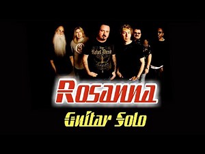 Toto - Rosanna (Guitar Solo) Backing Track