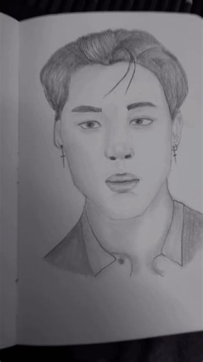 JIMIN ✨🐥#jimin#jiminbts#sketch#bts#sketching#art#fypシ#fyp#viral#explorepage