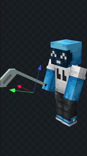 First time using blockbench #viral #minecraft #blockbench #3dmodel