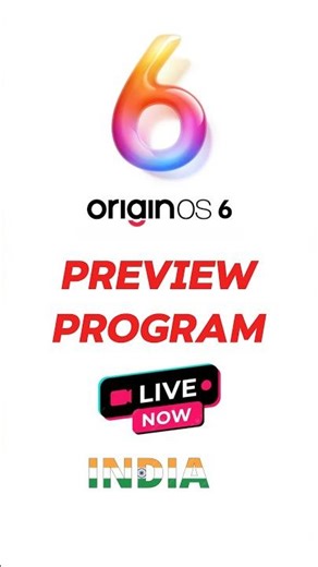 Origin OS 6 Preview Program Live Now in India