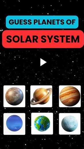 Guess the Planet Quiz! 🪐 Can You Name All 6? (Space Trivia) #shorts #quiz #trivia #quizmoksho