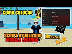 COMO COLOCAR SCRIPT DE MUSCLE LEGENDS ATUALIZADO 2025 NO ROBLOX!!