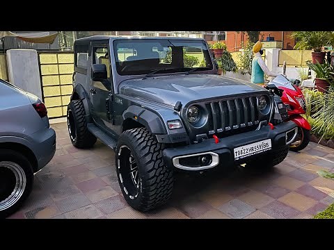 Mahindra Thar Modification with Price💰[Only 1 in India🔥]Thar 2022 Modified with new Accessories.