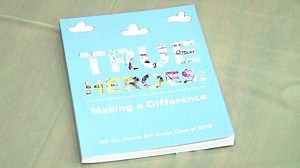 Fifth graders, mentors tell stories of "True Heroes"