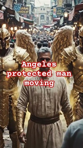 man moving with Angeles
