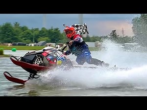 NYSWA Snowmobile Watercross Races at Flatrock July 2023