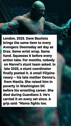 What Dave Bautista Carries to Every Avengers Doomsday Set Day Was Finally Spotted by a Stunt Coordin