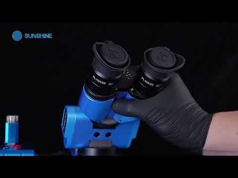 SUNSHINE R360 Pro Trinocular Microscope