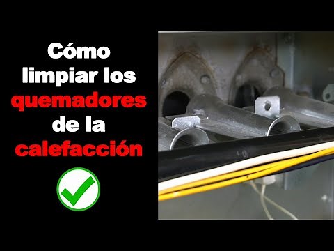 Cómo limpiar los quemadores de la calefacción