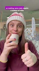 CAMO NETS TUTORIAL FOR BEGINNERS: crafting cammo nets for Ukrainian army #ukrainevlog #volunteering