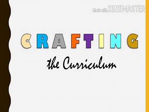 Components of Curriculum Design