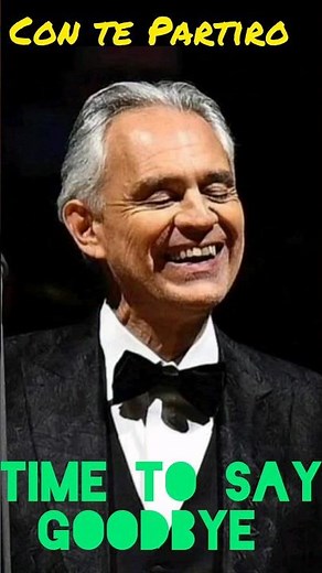 Andrea Bocelli latest "Con te Partiro" "Time to say goodbye" part 1