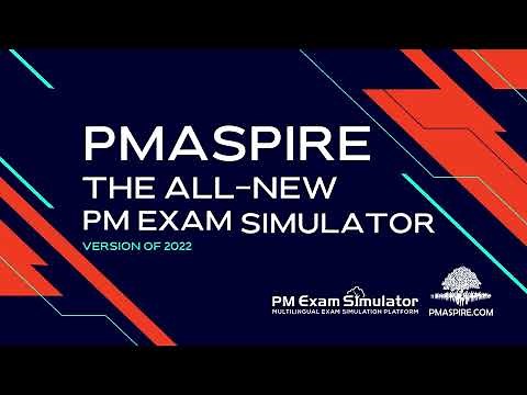 PMaspire PM Exam Simulator. Version of 2022