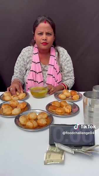 25 Pani Puri Challenge in 1 Minute
