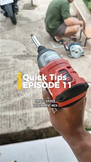 chuck hex cordless impact driver | Quick Tips eps. 11 #tools