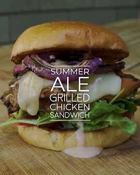Samuel Adams Summer Ale Grilled Sandwich