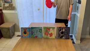 DIY PING PONG! 🏓 Create your own ping pong game with household items. Here are a few ideas. It’s all about CREATIVITY! | Middlebranch-Avondale PE