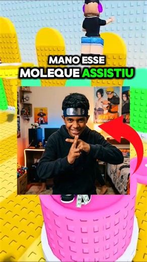 ESSE MOLEQUE ACHOU QUE ERA O NARUTO 😱 #roblox #curiosidades #robloxshorts