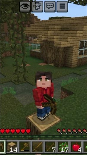 AKU MENAMBANG DI DUNIA BARU #minecraftsurvival