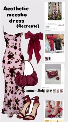 links in description #wishlinked #party #partywear #girl #freshers #farewell#foryou#cute#bts#explore