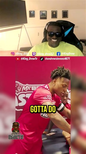 That "stay down" was mad aggressive. 😂😂