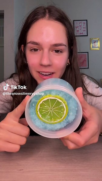 Blue Raspberry Lemonade Slime Review and ASMR Experience