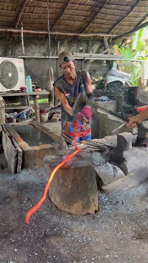 salah satu jenis bahan baku pengrajin pandai besi didesaku #new #nature