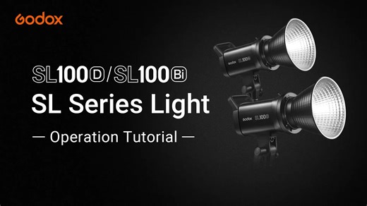 Godox SL100D SL-100D 100W 5600K White Version LCD Panel LED Video Light Continuous Output Bowens Mount Studio Light