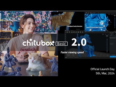 Discover What's New: CHITUBOX Basic 2.0 Launch Trailer