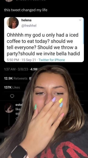 forever changed #fyp #foryou #foryoupage #fypシ #funny #bellahadid #icedcoffee #pickme #relatable #trendy #trends #viral #algorithm #tiktok #nails #tweets