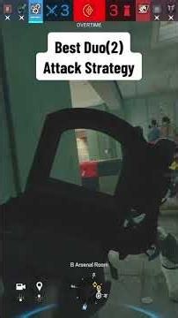 Best Duo(2) Attack Strat in R6!!#rainbow6siege #r6 #r6siege