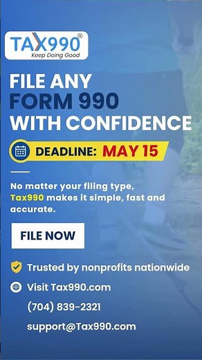 May 15 Deadline 🚨 File Your Form 990 Now