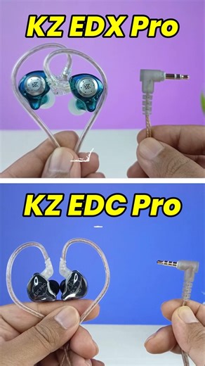 KZ EDX Pro vs KZ EDC Pro: ₹1000 vs ₹700! Kaunsa Hai Best Budget IEM? 🎧